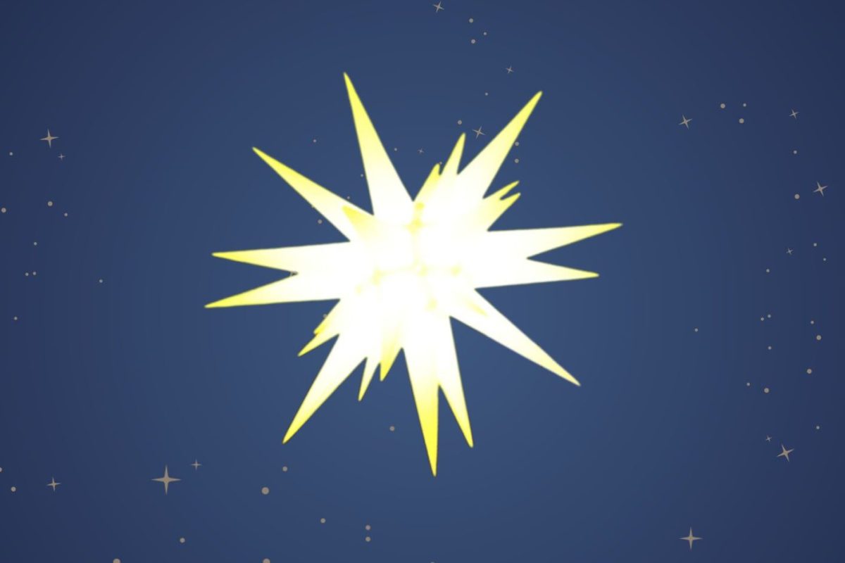 Stern Klingender Advent 2026